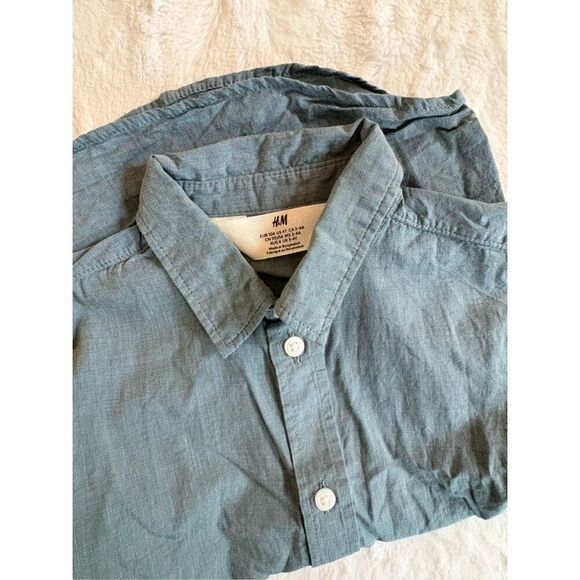 H&M Toddler Button Up Shirt 4t - Picture 1 of 6